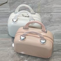 화장품 케이스 14 인치 가방 가방 작은 가방 여성 경량 가죽 가방 미니 보관 상자