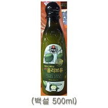 [머든팜]올리브유 백설 500ml 고소한기름, 상세페이지 참조