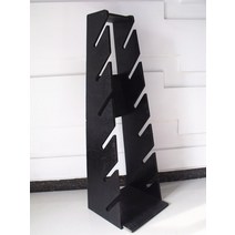 스케이트보드 롱보드 데크 전시대 거치대 진열대, 1m 블랙