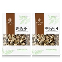 인차 국내산 뽕나무가지 상지 뽕나무 가지 차, 2팩, 600g