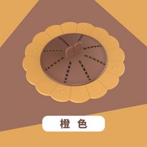 화장실 하수구 냄새 제거 차단 트랩 욕실 샤워 접시 배수구 싱크 액세서리 바닥 헤어 캐처 파이프 플런저 및 장치 주방 욕조 고정, 주황색_140mm
