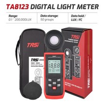 조도계 조도측정기 휘도계 디지털조도계 TA8121/TA8123 디지털 레터 라이트 미터 사진 광도계 통합 조도계, 01 Intergrated 200000