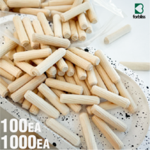 목다보 목심 나무못 6mm 8mm 10mm 12mm 100개 1000개 단위, 12x80