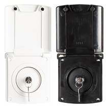 캠핑카 카라반 보트 개조 부품 DIY 용품 부속 new rv water inlet filter housing lockable motorhome rv boat camper 용 캡, 하얀