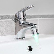 스타리빙 세면대 수전용 워터탭 SF-1500LED 온도에따라 LED 색상변환/사은품증정