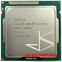 XEON E3-1225V2 3.20GHZ 4 코어 8MB SmartCache E3-1225 V2 HD 그래픽 P4000 DDR3 1333/1600 FCLGA1155 TDP 77W