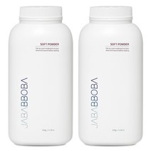 자바뽀바 소프트 파우더 유수분제거 전처리제 탈크, 150g, 2개