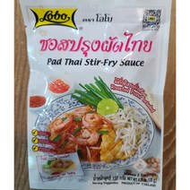 태국식품 로보팟타이 (10EA 묶음) pad thai stir-fry sauce 태국소스 thai sauce 120g worldfood