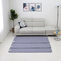 대진 탄소열선 전기매트 전기요 삼각패턴(+보관파우치 증정), 싱글(608)
