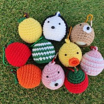 아이필 손뜨게 골프공주머니 핸드메이드 제품 10종, 타입E