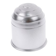 견인고리 견인장치 트레일러 블랙 실버 자동차 견인 후크 볼 커버 50mm 히치 캐러밴 트레일 액세서리, 1.SV