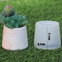 도자기공예 도자기트레이 실리콘몰드 3d 귀여운 코끼리 화분 콘크리트 실리콘 몰드 diy 수제 uv 에폭시 석고 홈 공예품 보관 항아리 수지 몰드, 둥근