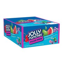 미국직구 JOLLY RANCHER 모둠 과일 맛 충전 팝스 0.56온스 벌크 박스(100개), 상세참조, 수량
