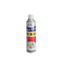 동서락카스프레이 420ml 페인트 스프레이 목재 철재 도장 도색, 323흑색