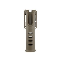 낚시대홀더 낚시대 꽂이 휴대용 폴 삽입기 낚싯대 다기능 랙 낚싯대 퀵 벨트 로드 랙 액세서리 벨트 로드, 카키색 옷감