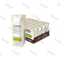 매일유업 상하목장 유기농 멸균 우유 125ml 24팩, 단품
