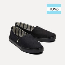 탐스 [공식] 슈즈 알파가타 컵솔 슬립온 Triple Black