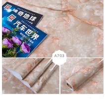주방 대리석 대형 PVC 벽지 스티커 1M/3M/5M/10M 화장실 자체 접착 방수, 06 A703_01 3 메터 x 60 센치메터