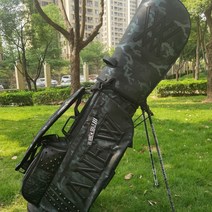 골프큰골프 스탠드 가방 블랙 레드 남성 여성 야외 스포츠 캐디 패키지 랙, 21 23