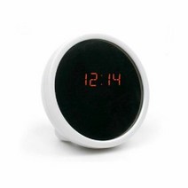 스파이미러 원형 디지털 거울 시계, 단품