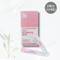 마이니 뽀얀 글루타치온 콜라겐 젤리 1000mg 함유 1박스(15포), 300g, 1개