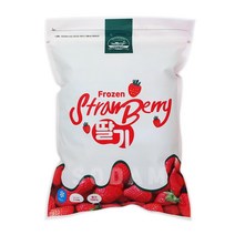 베리필드 이집트산 냉동딸기 1kg /무가당홀, 베리필드]이집트산 냉동딸기 4kg(1kgx4팩), 4개