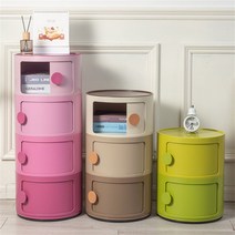 코지야드 WUYUN 플라스틱서랍장 미니서랍장 D070801, 5층, 핑크