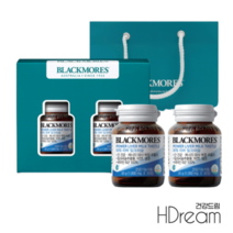 [1+1] 블랙모어스 밀크씨슬 호주 파워 리버 밀크씨슬 30정 x 2병 선물세트 HD, 블랙모어스 밀크씨슬 30정 2병