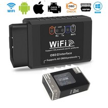 자동차 스캐너 obd2 진단기 차량 카스캔 V1.5 WIFI ELM327 코드 리더 전화 안드로이드 IOS 휴대 앱 OBD2 미니 wifi elm327 로 오류 이동, [01] ELM327 V1.5 WIFI