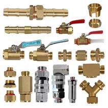 농약호스 니플 니쁠 농약분무기 부속 연결부품 카플링 육각조, 회전자 원터치커플링, C-3 원터치 커플링 암수 8.5, 1개