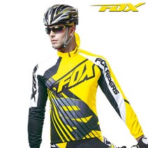 [폭스라이더스] 춘추긴팔져지 K804 YELLOW 자전거의류