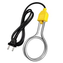 히터봉 돼지꼬리히터 물데우는기계 휴대용 600w1500w 전기 침수 보일러 스테인레스 스틸 난방 풀 탱크 1m, 13 EU-1200W-1m