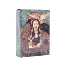 색채타로 신점타로 예쁜 과거 생활 오라클 카드 전체 영어 타로 보드 게임, 01 55PCS TS21