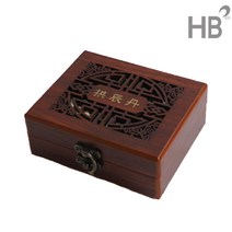 엔틱 나무 공진단상자 5환 / 선물 청병 싸바리 한약 한의원 환케이스, 공진단