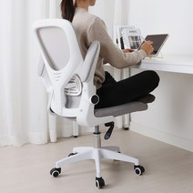 로고스토리 컴퓨터의자 책상 학생 공부 사무용 사무실의자 CFL02W, 샌드베이지