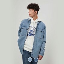 [지오다노] 042504 데님 아우터 타입 셔츠