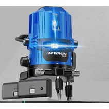 3D 레이저 레벨기 5라인 그린레이저 고정밀 수평기, LE Blu-ray 2라인 리모콘 디밍 풀 세트 + A