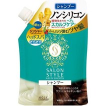 일본직발송 6. SALON STYLE (살롱 스타일) 샴푸 (에어 인 스무스) 400ML B005CP5IGO, One Size, One Color