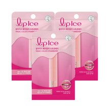 멘소래담 립아이스 매직컬러 틴트밤 2g, 스트로베리, 3개