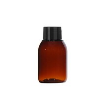 단마개 용기 10ml 15ml 20ml 30ml 40ml 막캡 페트병, 갈색용기 검정캡, 30ml(F)