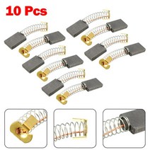 먼지 집진기 소형 필터 산업용 집진장치 목공용 미세 이동식 카본 브러시 23x16x5mm 원형 톱용 전동 공구 전기 드릴 바이크 오토바이 팬 모터 절단 톱 10 개
