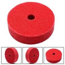 연마기 3 인치 75mm 나일론 그라인딩 휠 금속 목재 플라스틱 그라인더 로타리 공구 연마 패드 제거 1 개 디스크