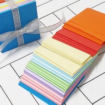 무지학종이 색종이세트 접기놀이 작은 미술준비물 400매