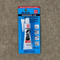 가스켓 메이커 초산타입/Black RTV Silicone Gasket Maker 30g, 1개