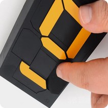 멀티 넘버링 중형 가격표시대 가격표시, N12 - 노랑