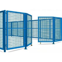 철조망 바리게이트 1.2m 1.5m 2m 칸막이 휀스 공장 창고 울타리 야구장 메쉬펜스, 높이 1.2 m  폭 1 m