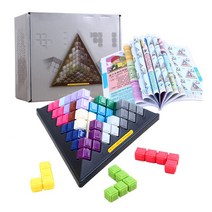 피라믹스 3d 피라미드 젬블로 퍼즐게임 보드게임 b340, 단품