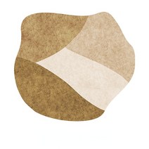 카페의자테이블 카페창업 인테리어가구 북유럽 불규칙한 라운드 러그 거실 장식 소파 커피 테이블 침실, 05 5_06 Diameter 160cm