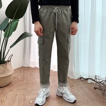 콘피아르 허리밴드 카고 코튼팬츠 TC6117