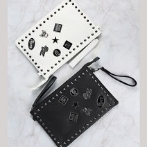 클러치백 핸드백 스터드장식